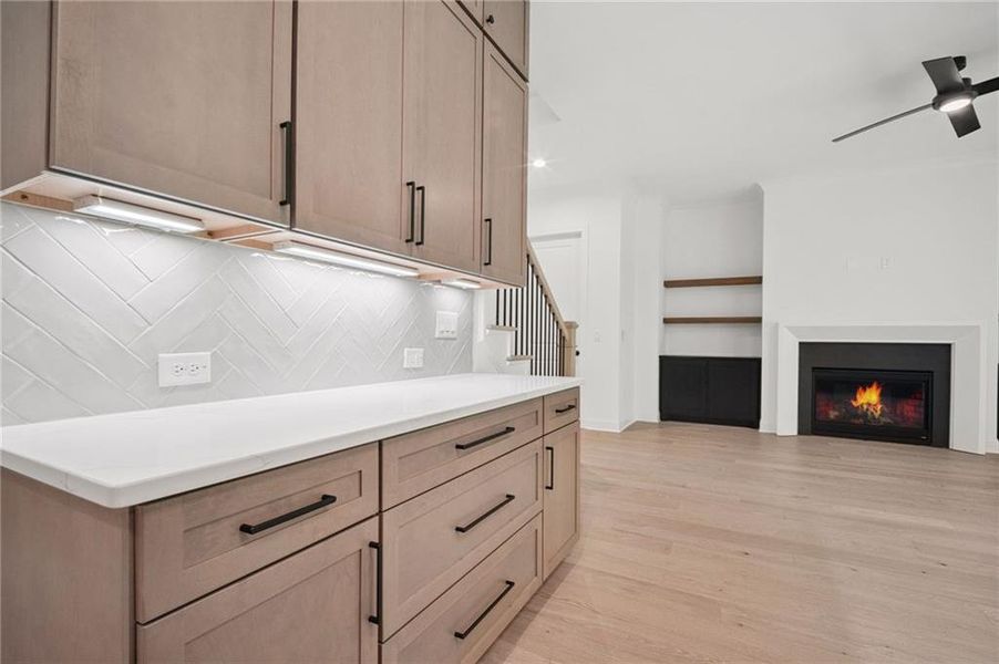 Furnished interior view inside a new home in Lakeside at River Green, Canton (Image 10).