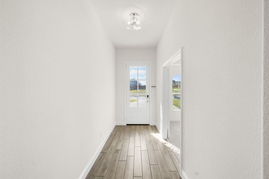 Spacious, unfurnished interior of a new home in Myrtle Creek, Waxahachie (Image 17).
