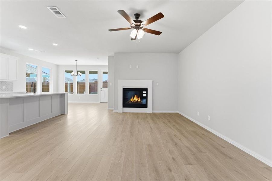 Spacious, unfurnished interior of a new home in Northstar, Haslet (Image 35).