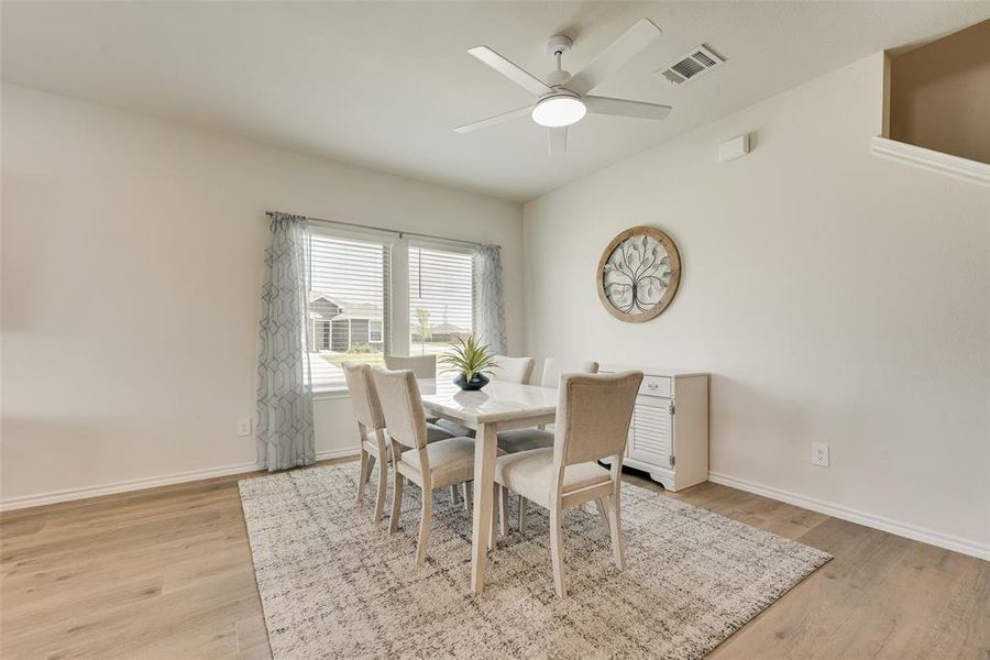 Furnished interior view inside a new home in , Princeton (Image 15).