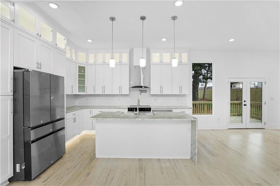 Furnished interior view inside a new home in , Atlanta (Image 7). Furnished interior view inside a new home in , Atlanta (Image 7).