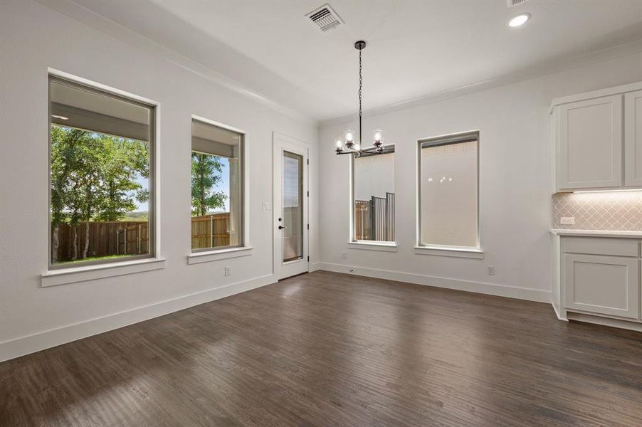 Spacious, unfurnished interior of a new home in Parks of Aledo, Aledo (Image 23).