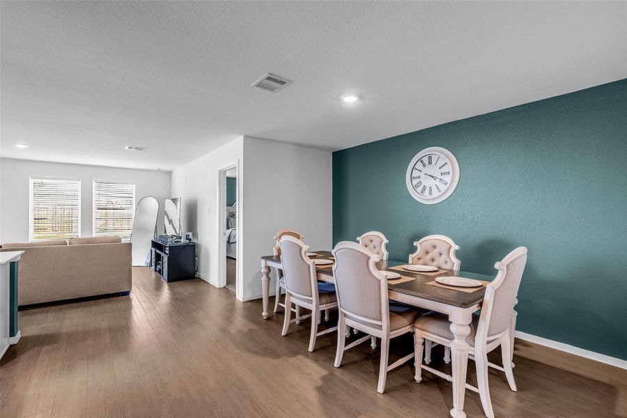 Furnished interior view inside a new home in Tavola, New Caney (Image 16).
