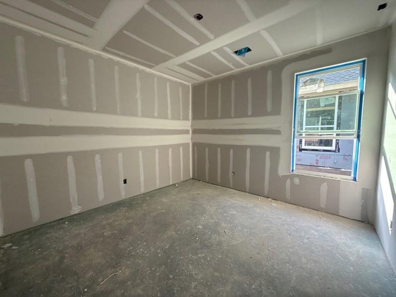 In-progress construction of a new home in Morningstar, Aledo, TX (Image 10).