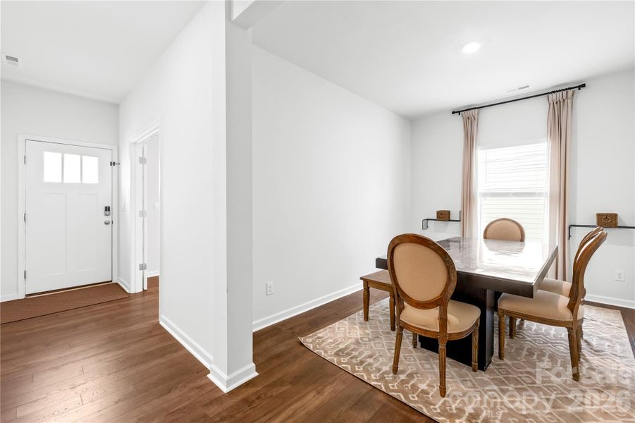 Furnished interior view inside a new home in Adair Woods, Davidson (Image 35). Furnished interior view inside a new home in Adair Woods, Davidson (Image 35).