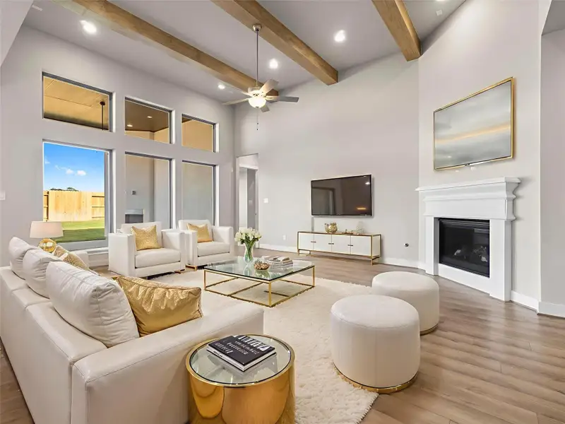 Furnished interior view inside a new home in Audubon 60’s, Magnolia (Image 8). Furnished interior view inside a new home in Audubon 60’s, Magnolia (Image 8).