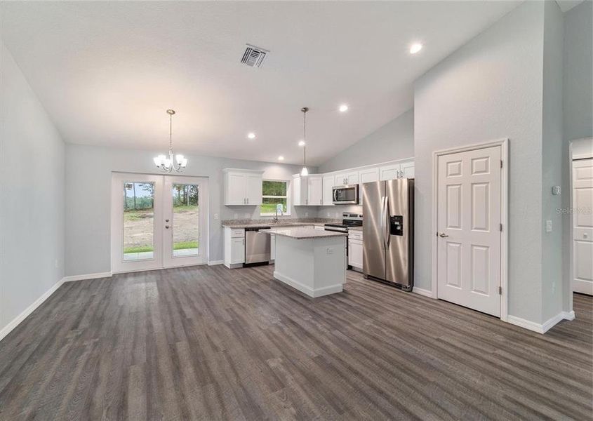 Furnished interior view inside a new home in , Ocala (Image 5).