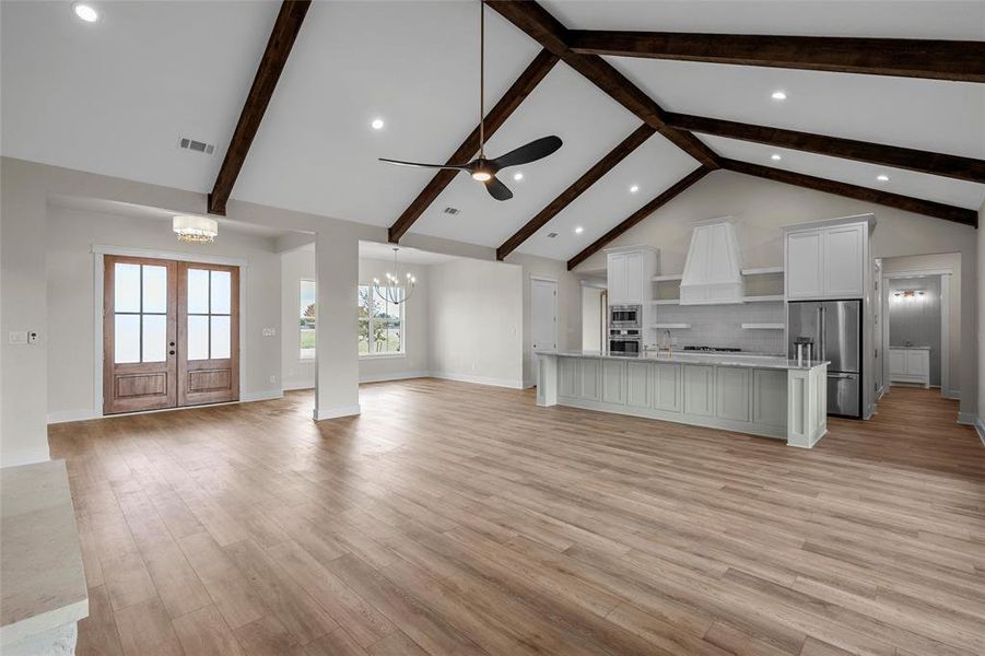 Spacious, unfurnished interior of a new home in , Waco (Image 34).