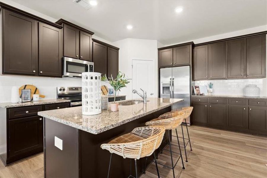 Furnished interior view inside a new home in , Dacula (Image 14).