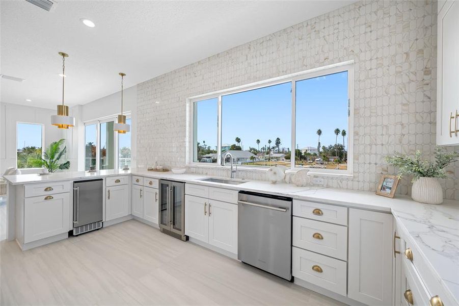 Furnished interior view inside a new home in , Madeira Beach (Image 4).