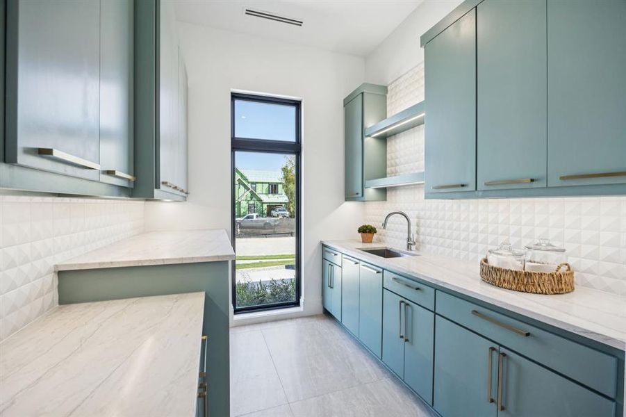 Furnished interior view inside a new home in , Southlake (Image 15). Furnished interior view inside a new home in , Southlake (Image 15).