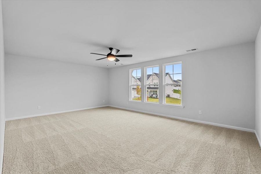 Spacious, unfurnished interior of a new home in Fieldstone, Lexington (Image 35). Spacious, unfurnished interior of a new home in Fieldstone, Lexington (Image 35).