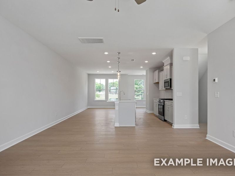 Spacious, unfurnished interior of a new home in Camden Park, Knightdale (Image 14). Spacious, unfurnished interior of a new home in Camden Park, Knightdale (Image 14).