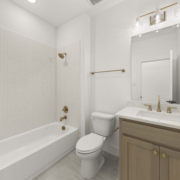Furnished interior view inside a new home in Mosaic – 70′ Lots, Celina (Image 45).