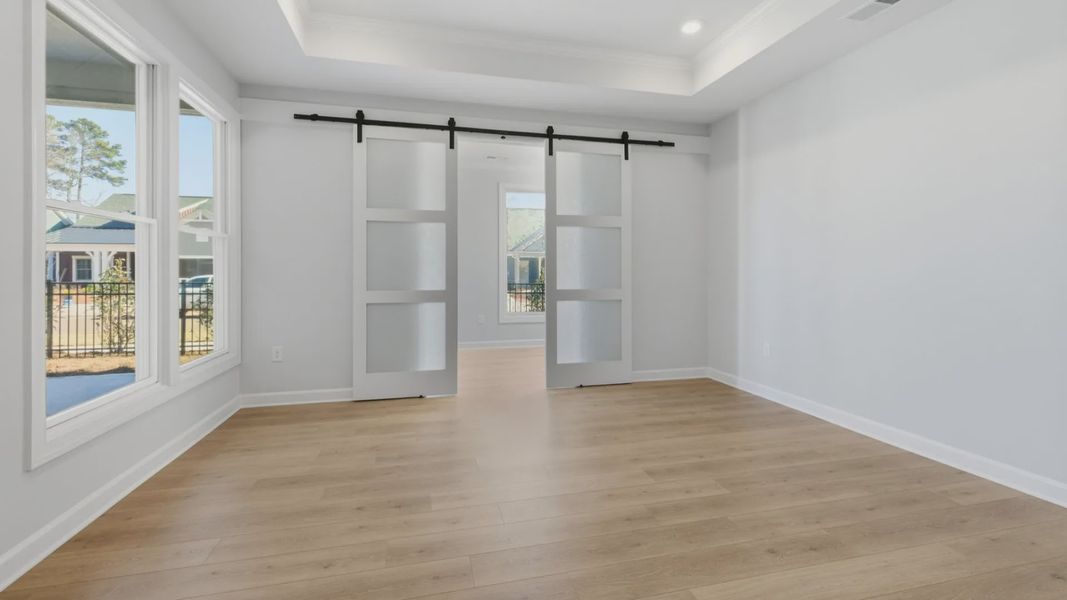 Spacious, unfurnished interior of a new home in The Courtyards at Oak Grove, Durham (Image 14).