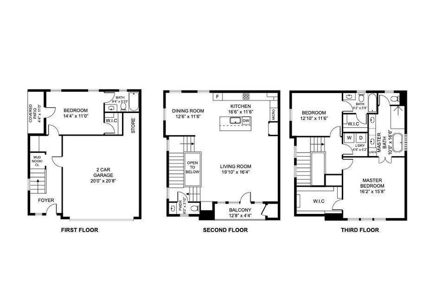 2D floor plan layout of this home in , Houston, TX (Image 4). 2D floor plan layout of this home in , Houston, TX (Image 4).