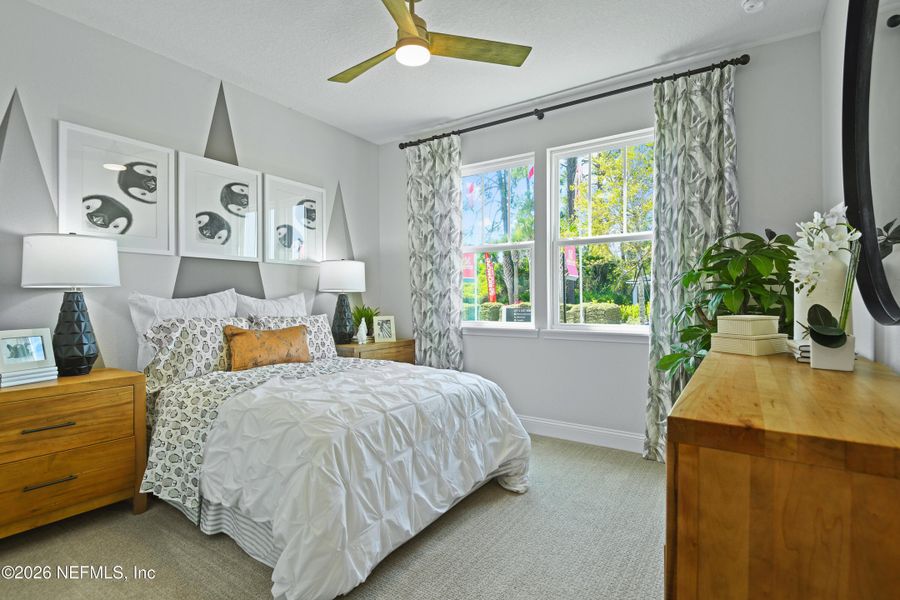 Furnished interior view inside a new home in Brookestone, St. Augustine (Image 16).