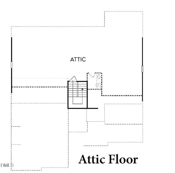 Walk up Attic