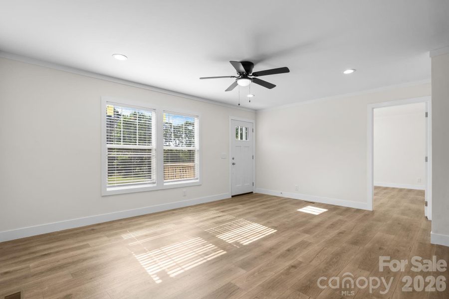 Spacious, unfurnished interior of a new home in , Statesville (Image 9). Spacious, unfurnished interior of a new home in , Statesville (Image 9).