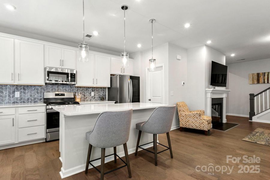 Furnished interior view inside a new home in , Mooresville (Image 4).