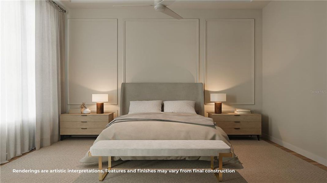 Furnished interior view inside a new home in , Winter Park (Image 8).