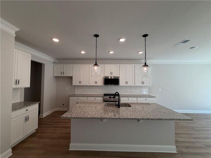 Furnished interior view inside a new home in , Dawsonville (Image 4).