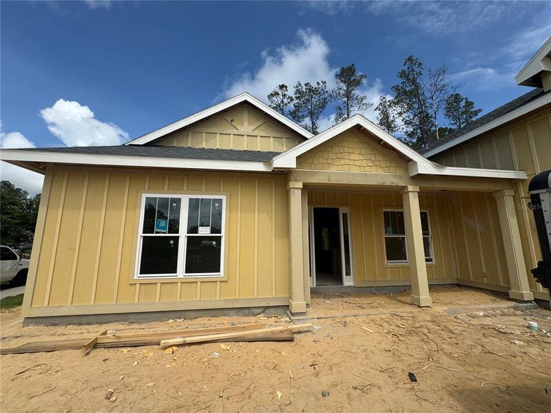 In-progress construction of a new home in Laureate Village, Newberry, FL (Image 13).