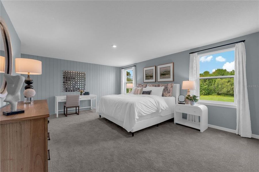 Furnished interior view inside a new home in Wynnstone, Davenport (Image 7).