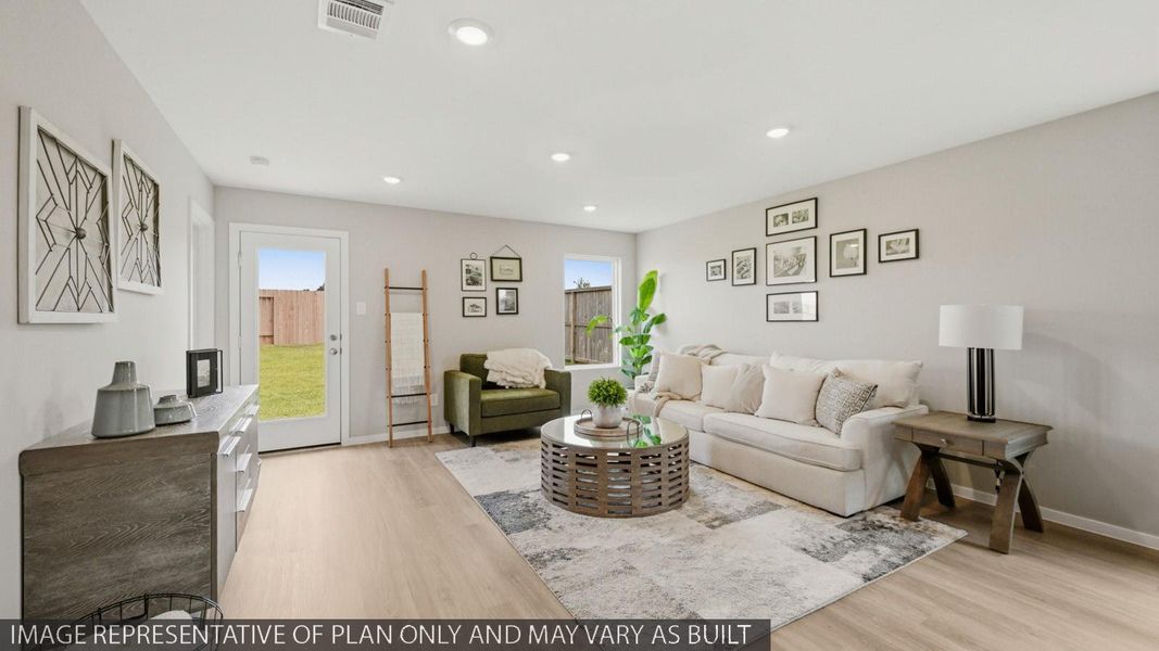 Furnished interior view inside a new home in Mill Creek, Magnolia (Image 7).