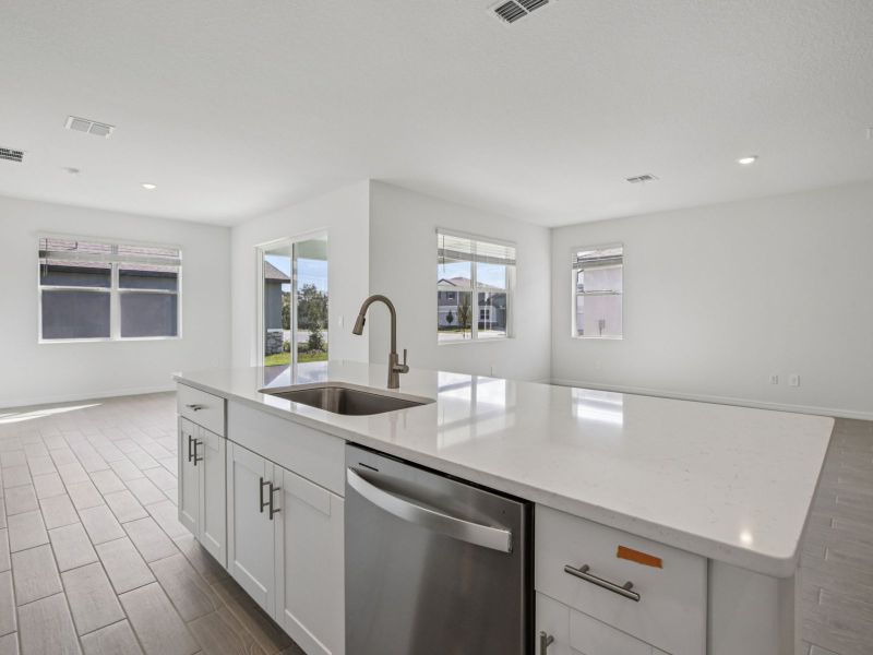 Furnished interior view inside a new home in Coasterra - Reserve Series, Palmetto (Image 5).