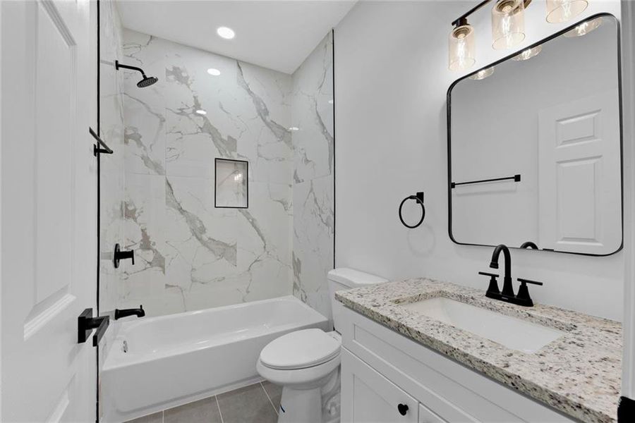 Furnished interior view inside a new home in , Ellenwood (Image 10).