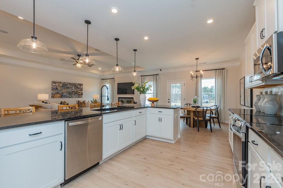 Furnished interior view inside a new home in Pine Bluff, Midland (Image 26).