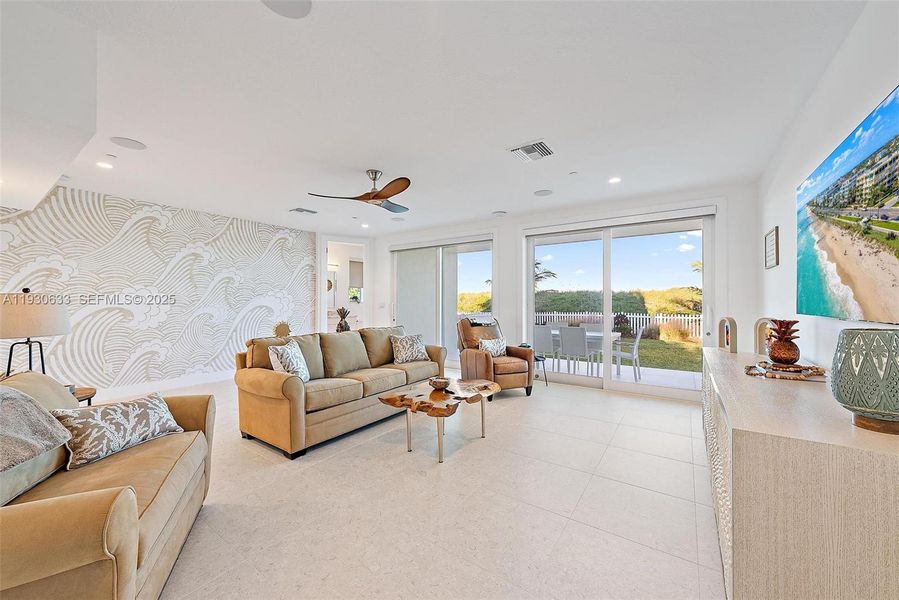 Furnished interior view inside a new home in , Fort Pierce (Image 9).