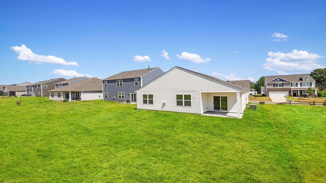 Exterior details and patio area of a home in Sage Grove, Lyman (Image 20).