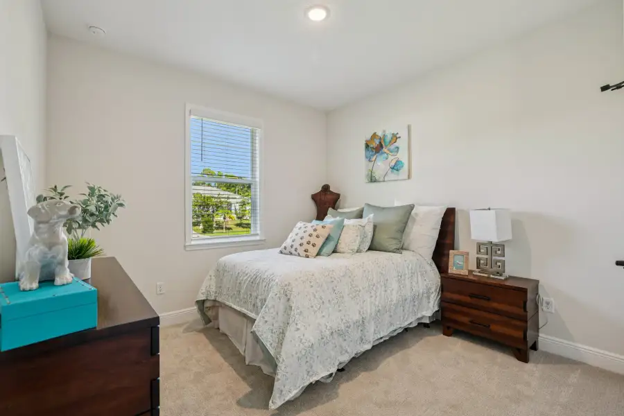 Furnished interior view inside a new home in Golden Gate, Naples (Image 45).