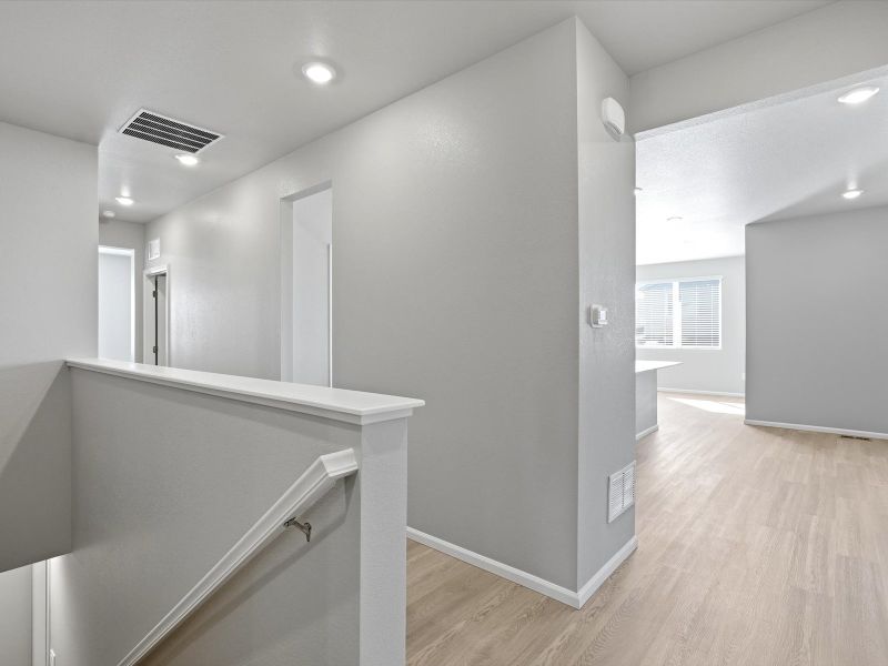 Spacious, unfurnished interior of a new home in Poudre Heights: The Alpine Collection, Windsor (Image 10).