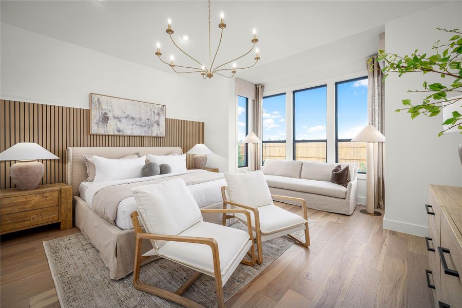 Furnished interior view inside a new home in Kuempel Estates, Pflugerville (Image 18).