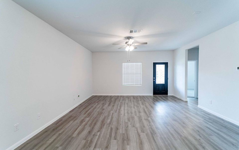 Spacious, unfurnished interior of a new home in Brooklands, Hutto (Image 9). Spacious, unfurnished interior of a new home in Brooklands, Hutto (Image 9).