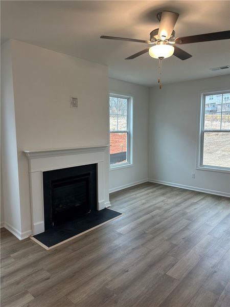 Spacious, unfurnished interior of a new home in Brownstone Park, Easley (Image 6).
