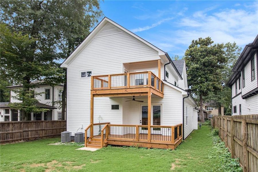 Front exterior of a new home in , Atlanta, GA, highlighting curb appeal (Image 2). Front exterior of a new home in , Atlanta, GA, highlighting curb appeal (Image 2).