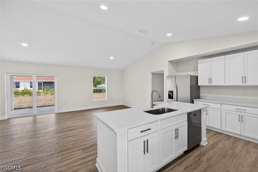 Furnished interior view inside a new home in Cape Coral, Cape Coral (Image 10).