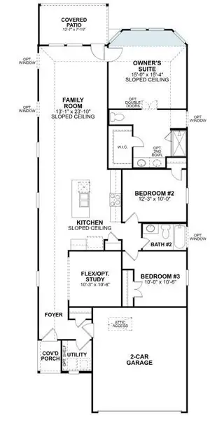 2D floor plan layout of this home in Moran Ranch, Willis, TX (Image 2). 2D floor plan layout of this home in Moran Ranch, Willis, TX (Image 2).