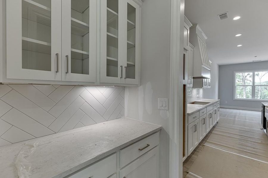 Furnished interior view inside a new home in , Buford (Image 9).