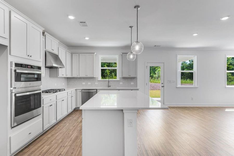 Furnished interior view inside a new home in Bennett Farm, Loganville (Image 5). Furnished interior view inside a new home in Bennett Farm, Loganville (Image 5).
