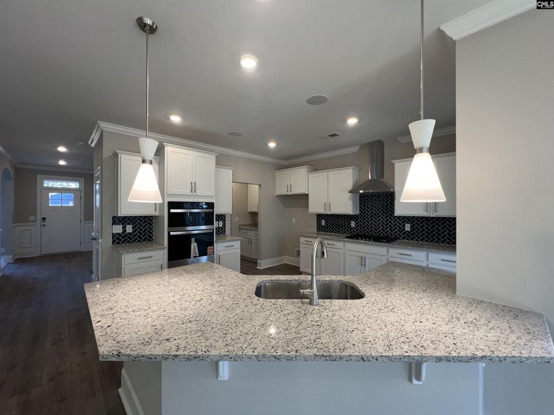 Furnished interior view inside a new home in The Cove, Sumter (Image 2).