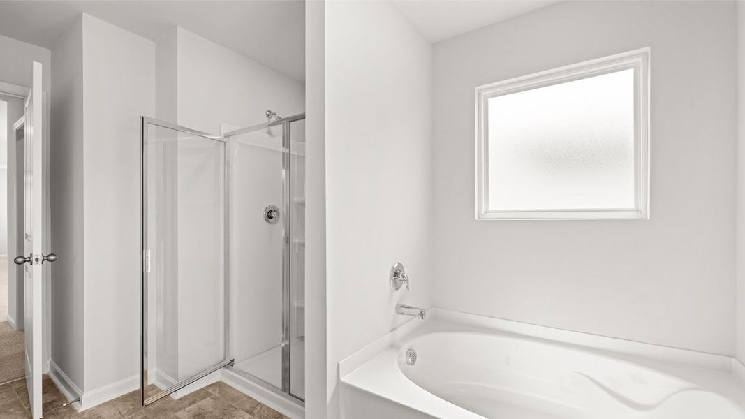 Furnished interior view inside a new home in The Abbey at Trolley Run Station, Aiken (Image 11).
