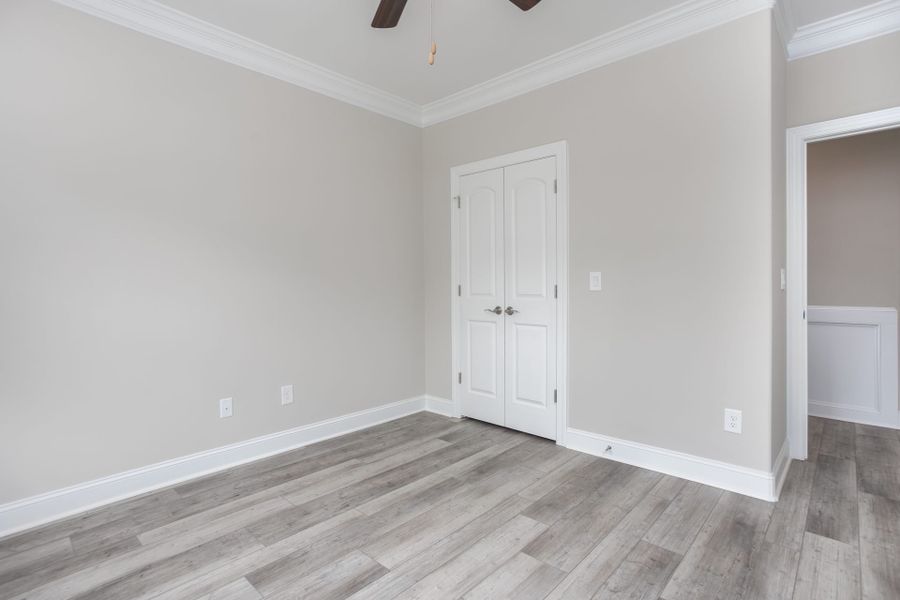 Representative unfurnished interior of a home built from the Kingston by Keystone Homes NC in Weybridge, Burlington (Image 21).