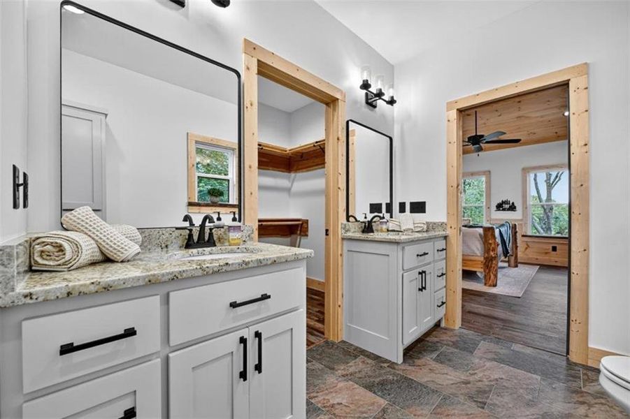 Furnished interior view inside a new home in , Ellijay (Image 25). Furnished interior view inside a new home in , Ellijay (Image 25).