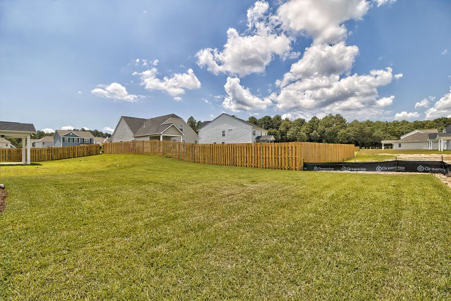 Representative exterior photo of a completed home built from the Sabel II by Great Southern Homes in Cottages at Roofs Pond, West Columbia, SC (Image 38).