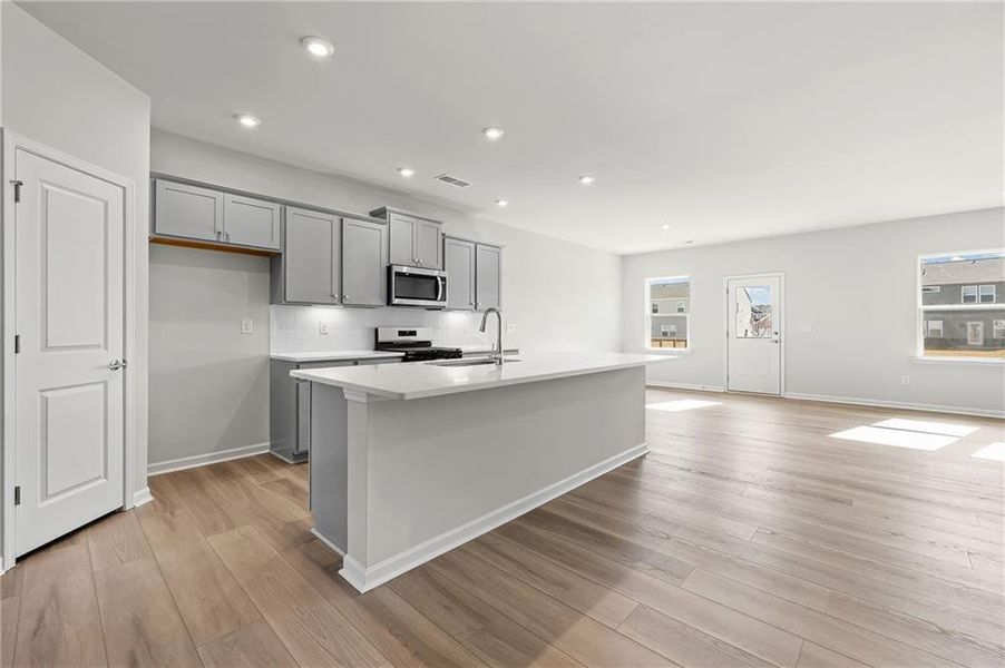 Furnished interior view inside a new home in Anderson Point, McDonough (Image 5).